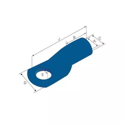 Braco Crimping Terminal 25-8 mm² Aluminium, AT-218