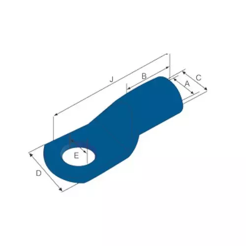Braco Crimping Terminal 6-5 mm² Aluminium, AT-558
