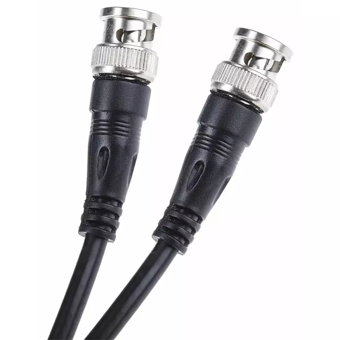 RS PRO Male BNC to Male BNC Coaxial Cable RG58 50 Ω 2 m, 1222144
