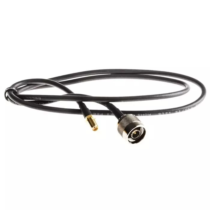 Mobilemark Coaxial Cable Female SMA to Male N Type 990.6mm LMR-240 Terminated, CA39/240-VX