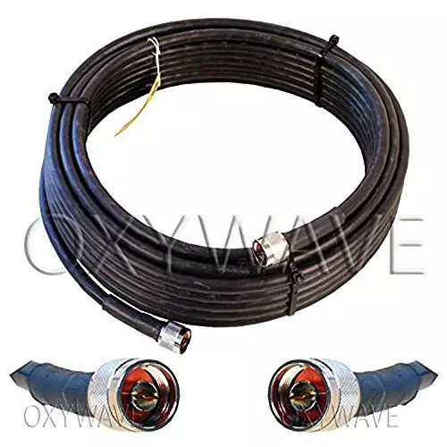 oxywave-lmr400hlf400-low-loss-coaxial-cable-n-male-to-n-male-connector-black-color-length-20-m-lmr400-20m