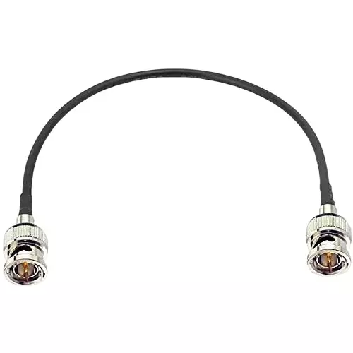 GENERIC Low-Loss Coaxial Jumper Cable RG-174 BNC Male to BNC Male Connector 15 cm Length, CA0346