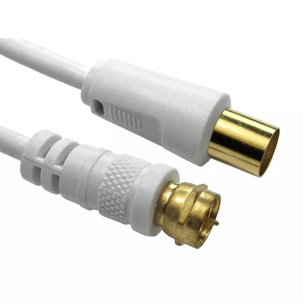 RS PRO Coaxial Cable 75 Ω Characteristic Impedance 1 m Cable Length, 2662165