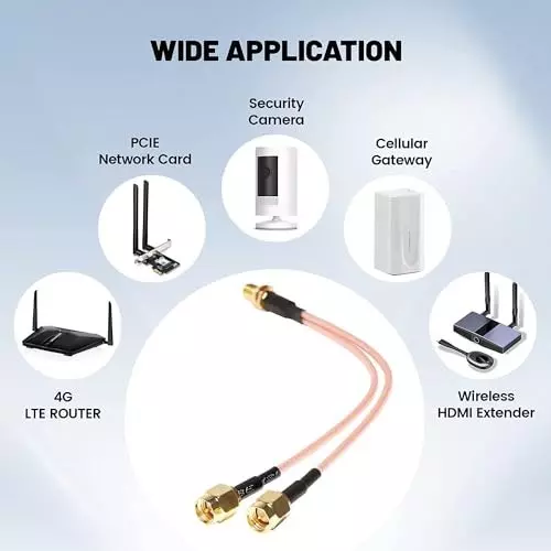 generic-low-loss-braided-coaxial-cable-rg-316-sma-female-to-dual-sma-male-connector-15-cm-6-inch-length-ca0020