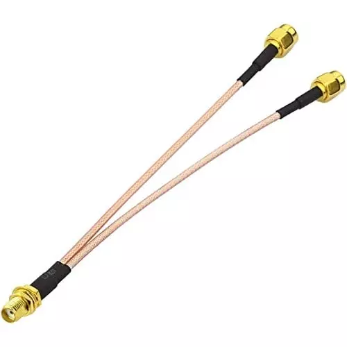 generic-low-loss-braided-coaxial-cable-rg-316-sma-female-to-dual-sma-male-connector-15-cm-6-inch-length-ca0020