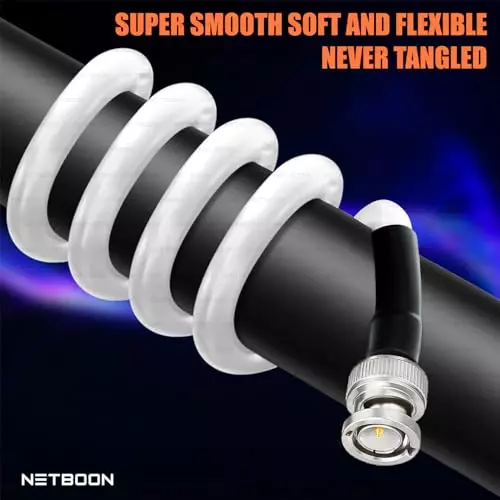 netboon-rg188-coaxial-cable-with-bnc-male-to-tnc-female-bulkhead-connector-5-m-white-50-ohm-for-test-instruments-monitoring-systems