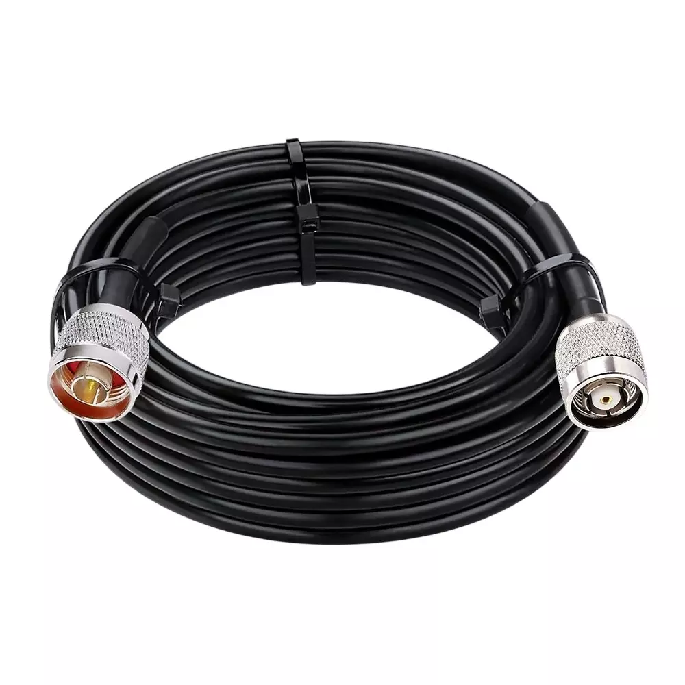 GENERIC Low Loss RF Coaxial Cable RG-58 N-Male to RP-TNC Male Connector 40 m Length, CA0603