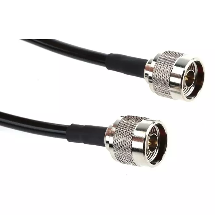 Mobilemark Coaxial Cable Male N Type to Male N Type 1m RF240 Terminated 50 Ω, CA39/240-XX