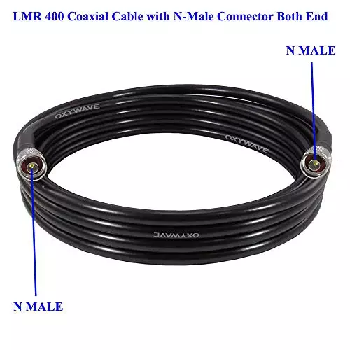 oxywave-hlf400-low-loss-coaxial-cable-n-male-to-n-male-connector-black-color-length-2-m-lmr400sma-2m