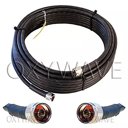 oxywave-hlf400lmr400-low-loss-coaxial-cable-n-male-to-n-male-connector-black-color-length-10-m-lmr400-10m