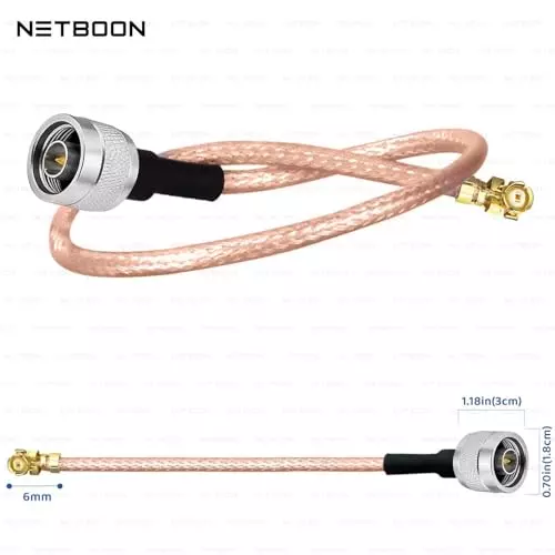 netboon-rg178-low-loss-coaxial-cable-with-n-male-to-ipexufl-connector-20-cm-copper-50-ohm-for-antenna-gps