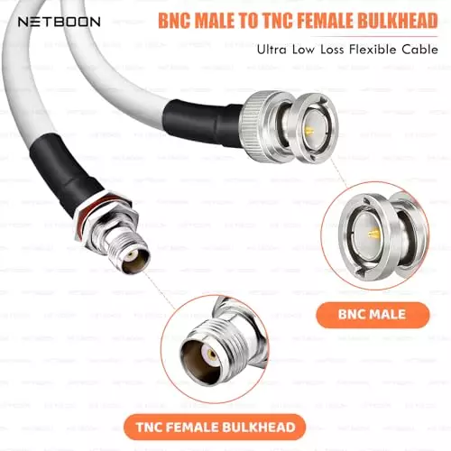 netboon-rg188-coaxial-cable-with-bnc-male-to-tnc-female-bulkhead-connector-2-m-white-50-ohm-for-test-instruments-monitoring-systems