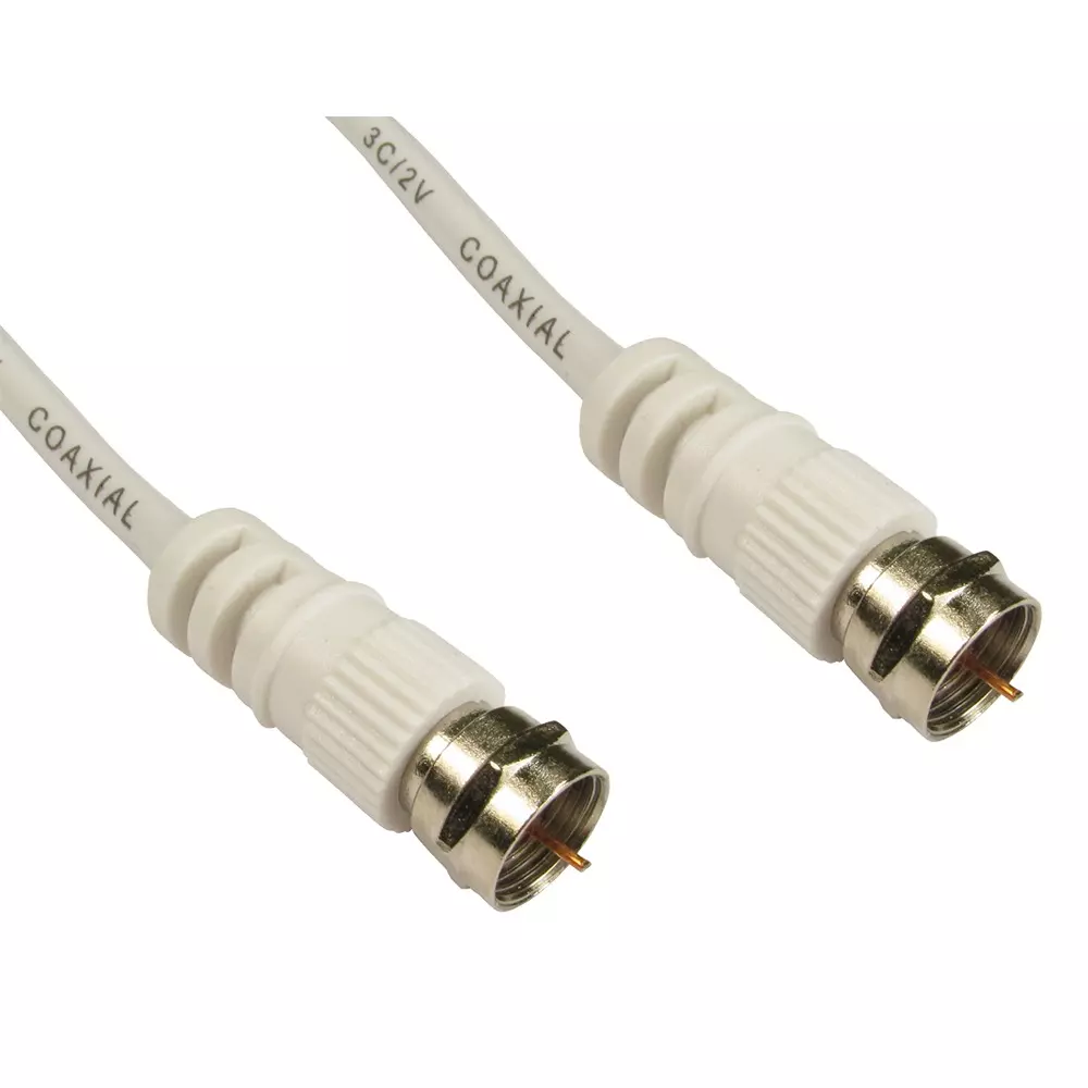 RS PRO Coaxial Cable 75 Ω Characteristic Impedance 1 m Cable Length, 2662173