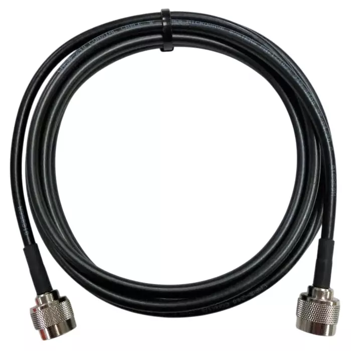 Mobilemark Coaxial Cable Male N Type to Male N Type 5m LMR-240 Terminated50 Ω, CA197/240-XX