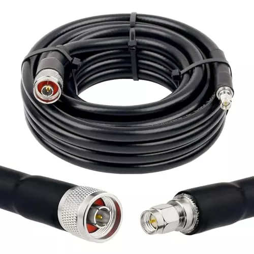 netboon-hlf400-low-loss-coaxial-cable-sma-male-to-n-male-connector-rf-50-ohm-5-m-black-for-rf-communication