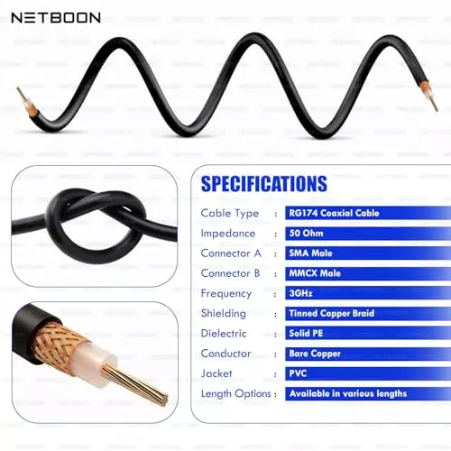 netboon-new-rg174-low-loss-coaxial-cable-sma-male-to-mmcx-male-connector-rf-2-m-black-for-rf-modules-gps-devices-communication-systems