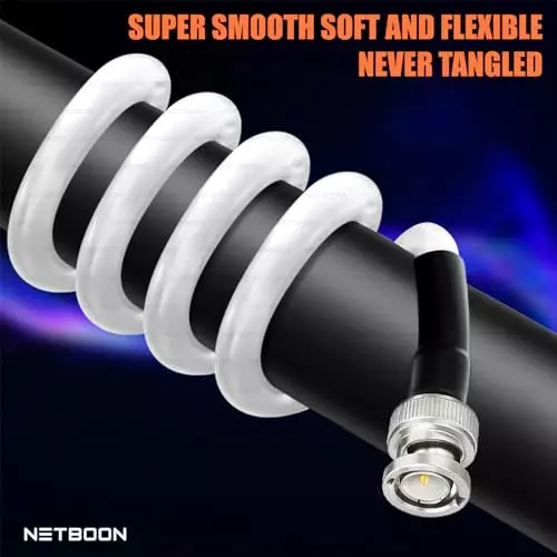 netboon-rg188-low-loss-coaxial-cable-with-bnc-male-to-tnc-male-connector-15-cm-white-50-ohm-for-communication-lab-testing
