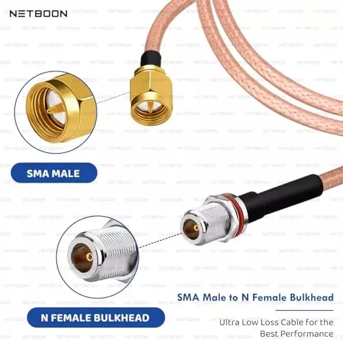 netboon-rg316-coaxial-cable-with-sma-male-to-n-female-connector-15-cm-copper-50-ohm-for-rf-applications