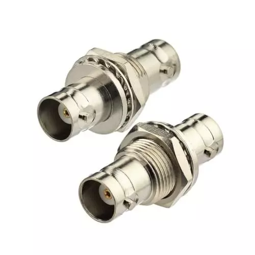 generic-bnc-female-to-bnc-female-bulkhead-50-ohm-coax-connector-adapter-1-pack-for-wireless-microphone-system-mobile-transceiver-antenna-patch-panel-rack-mount-front-mount
