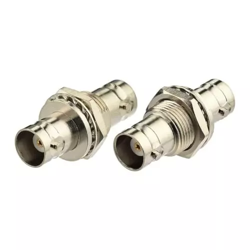 generic-bnc-female-to-bnc-female-bulkhead-50-ohm-coax-connector-adapter-1-pack-for-wireless-microphone-system-mobile-transceiver-antenna-patch-panel-rack-mount-front-mount