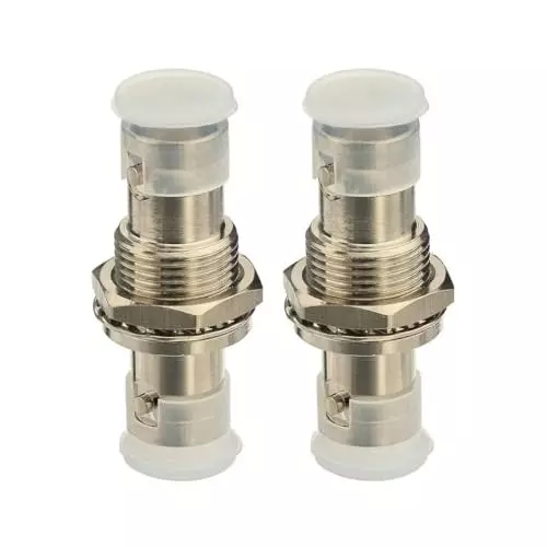 generic-bnc-female-to-bnc-female-bulkhead-50-ohm-coax-connector-adapter-1-pack-for-wireless-microphone-system-mobile-transceiver-antenna-patch-panel-rack-mount-front-mount