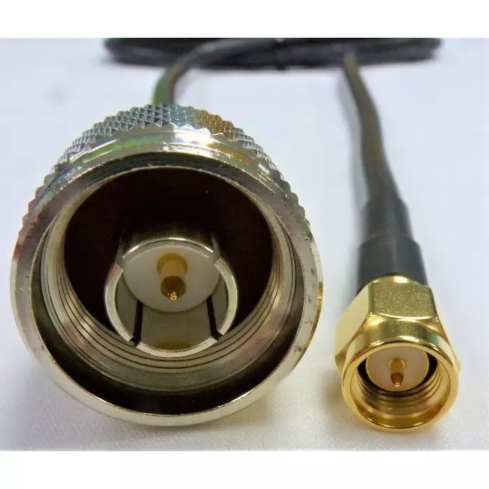 Mobilemark Coaxial Cable SMA to SMA 3m RF195 Terminated50 Ω, CA120/195-XC