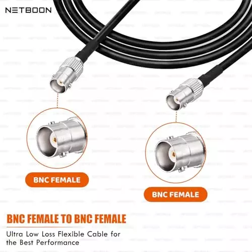 netboon-hlf200-low-loss-coaxial-cable-10-m-with-bnc-female-to-bnc-female-connector-rf-50-ohm-for-broadcast-devices-communication-devices