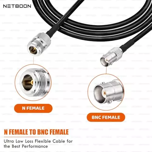netboon-hlf200-low-loss-coaxial-cable-1-m-with-n-female-to-bnc-female-connector-rf-50-ohm-for-cctv-broadcast-devices-ham-radio