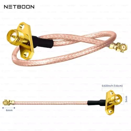 netboon-rg178-coax-cable-2-hole-rp-sma-female-to-uflipxipex-connector-rf-50-ohm-15-cm-copper-for-iot-devices-antenna-integration-wireless-modules
