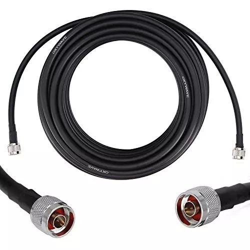 oxywave-lmr400hlf400-low-loss-coaxial-cable-n-male-to-n-male-connector-black-color-length-15-m-lmr400-15m