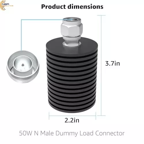 generic-n-male-plug-dc-to-30ghz-50w-watt-rf-dummy-load-50-ohm-vswr-rf-coaxial-termination-coaxial-terminal