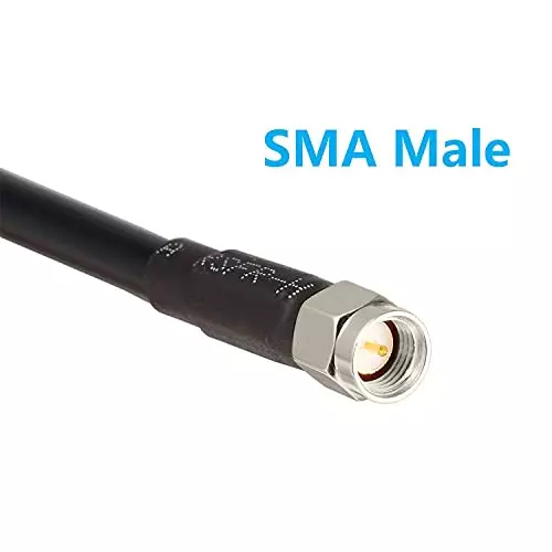 oxywave-lmr400rg-213-low-loss-coaxial-cable-sma-male-to-n-male-connector-black-color-length-1-m-xr-54tj-x6m2