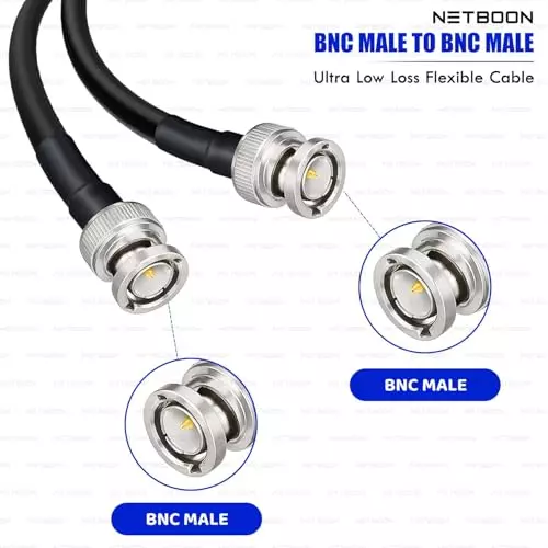 netboon-rg213-low-loss-coaxial-cable-with-bnc-male-to-bnc-male-connector-5-m-black-50-ohm-for-cctv-cameras-oscilloscopes-test-instruments
