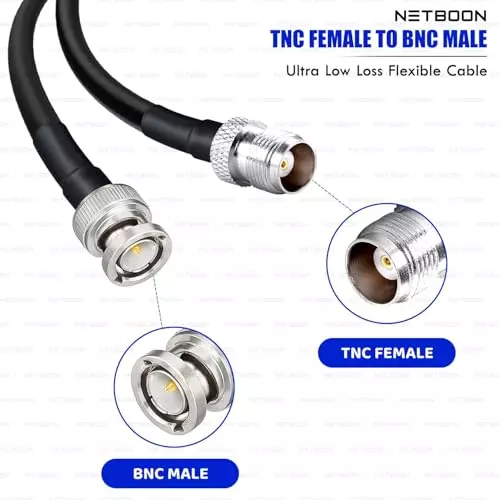 netboon-rg213-low-loss-coaxial-cable-with-tnc-female-to-bnc-male-connector-1-m-black-50-ohm-for-antenna-wlan-ham-radio-cctv-gps-broadcasting