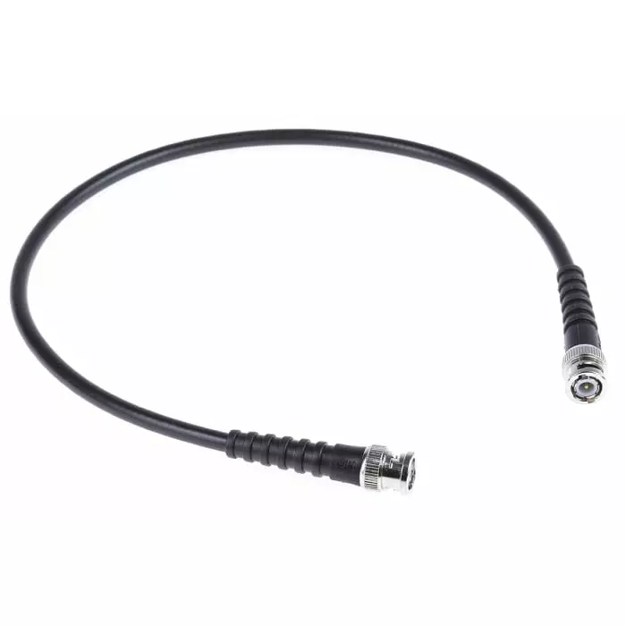 RS PRO Male BNC to Male BNC Coaxial Cable RG59 75 Ω 500 mm, 4262044