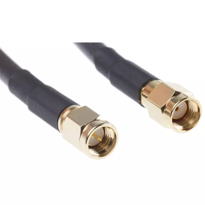 Mobilemark Coaxial Cable Male SMA to Male RP-SMA 3m RF195 Terminated 50 Ω, CA120/195-CJ
