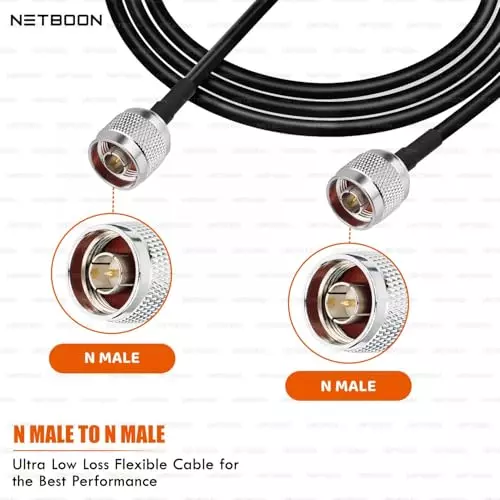netboon-hlf200-low-loss-coaxial-cable-10-m-with-n-male-to-n-male-connector-rf-50-ohm-for-rf-communication-test-equipment