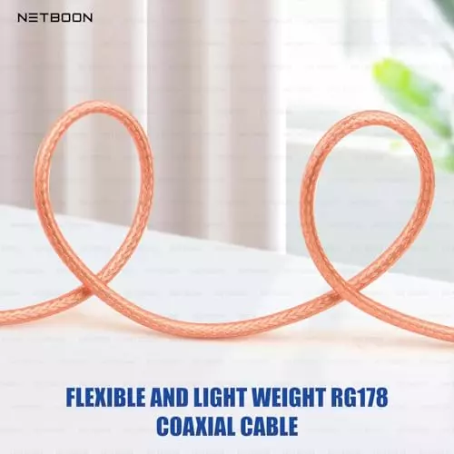 netboon-rg178-low-loss-coaxial-cable-with-bnc-male-to-bnc-male-connector-2-m-copper-50-ohm-for-rf-communication-testing-cable