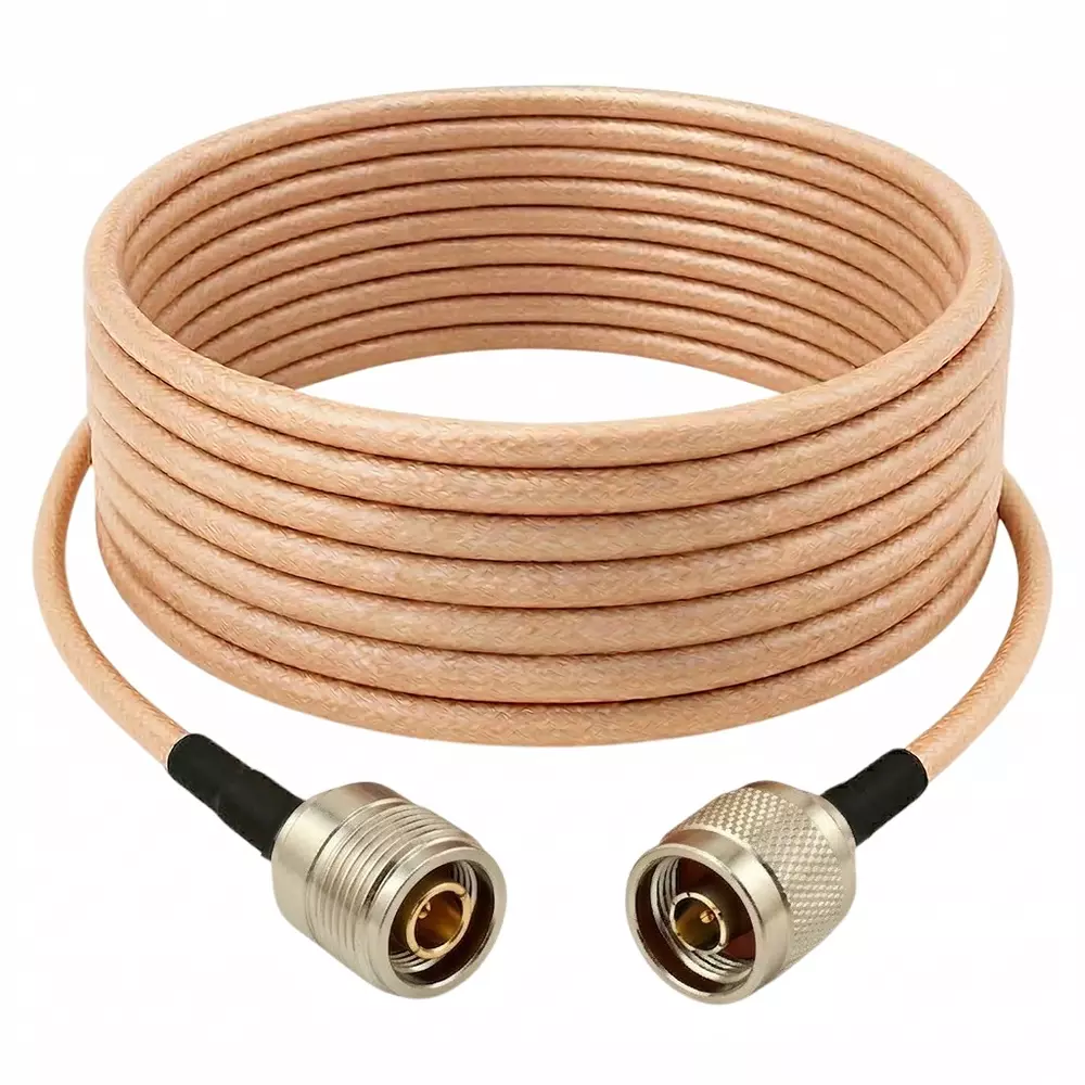 SigmaRF Co Axial Cables N (Male) to N (Female) Connector RG316 Cable Type 60.96 cm (24 inch) Length, SRF316-4M-4F-24