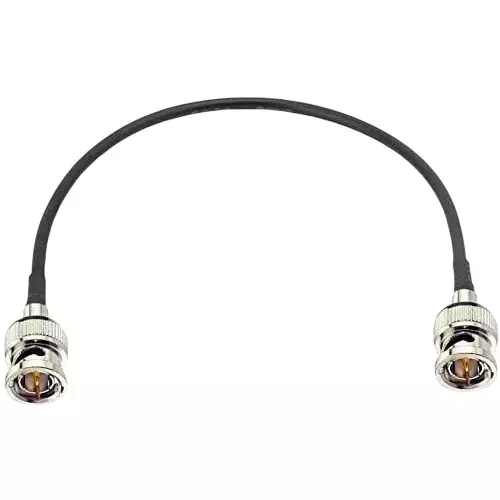 GENERIC Coaxial Jumper Extension RF Antenna Cable RG-58 BNC Male to BNC Male Connector 25 cm Length, CA0369