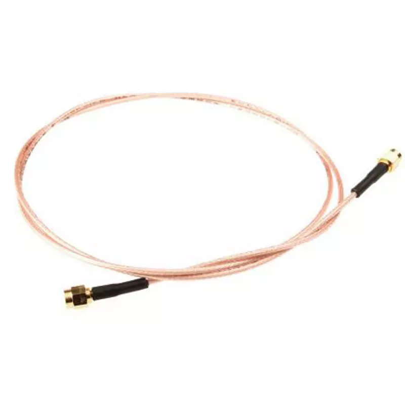 TE CONNECTIVITY Coaxial Cable [1] Male [2] Male Gender Terminated Termination Style RG316 Coaxial Type, 1337808-3 (Pack of 50)