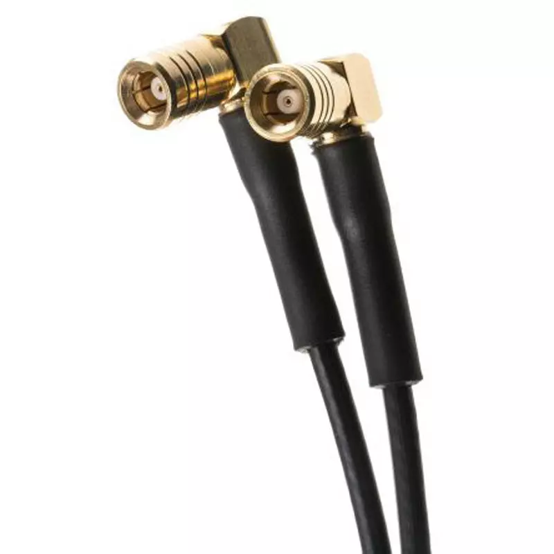 TE CONNECTIVITY Coaxial Cable [1] Male [2] Male Gender Terminated Termination Style RG174 Coaxial Type, 1337817-2