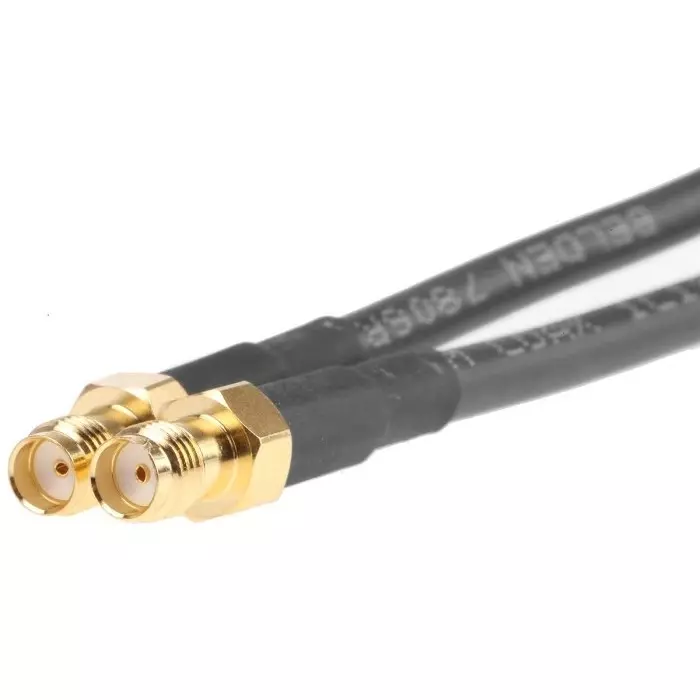 Mobilemark Coaxial Cable Female SMA to Female SMA 3m RF195 Terminated 50 Ω, CA120/195-VV