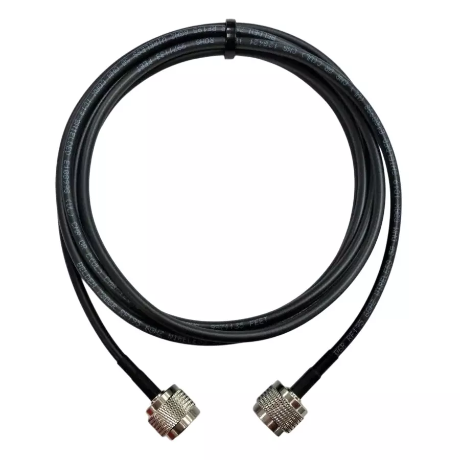 Mobilemark Coaxial Cable Male N Type to Male N Type 5m RF195 Terminated50 Ω, CA197/195-XX