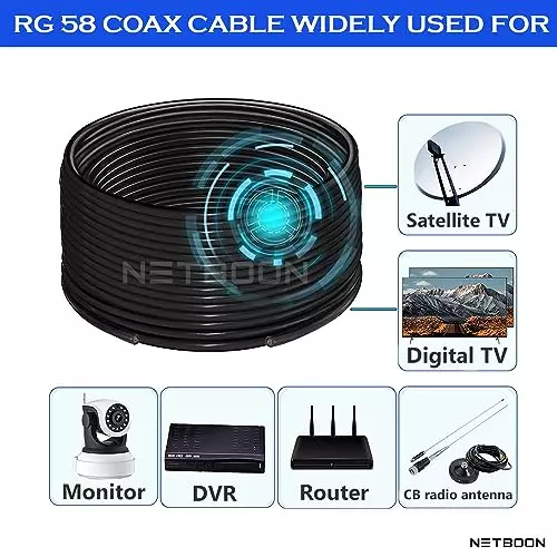 netboon-rg58-cbl-low-loss-coaxial-cable-without-connector-rg-58-50-ohm-2-m-black-for-dummy-load-antenna-analyzer