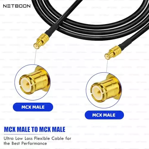 netboon-new-rg174-low-loss-coaxial-cable-mcx-male-to-mcx-male-connector-rf-50-ohm-2-m-black-for-gps-devices-antenna-modules