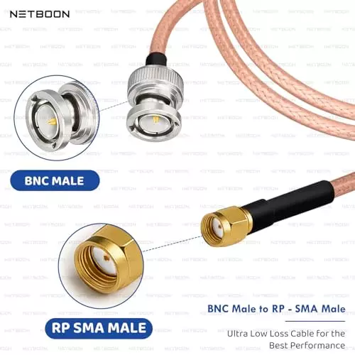 netboon-rg316-coaxial-cable-with-bnc-male-to-rp-sma-male-connector-15-cm-copper-50-ohm-for-signal-testing-embedded-systems