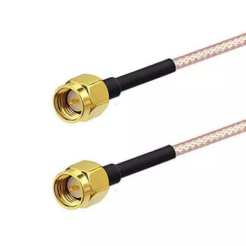 netboon-rg316-coaxial-cable-with-sma-male-to-sma-male-adapter-connector-3-m-copper-50-ohm-for-testing-communication-systems
