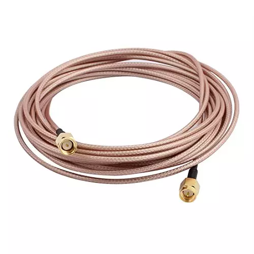 netboon-rg316-coaxial-cable-with-sma-male-to-sma-male-adapter-connector-3-m-copper-50-ohm-for-testing-communication-systems