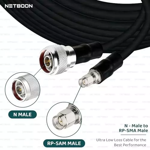 netboon-lmrhlf-400-coaxial-cable-with-connector-n-male-to-rp-sma-male-50-ohms-black-10-m-length-nb-new-400-nm-rpsmam-10